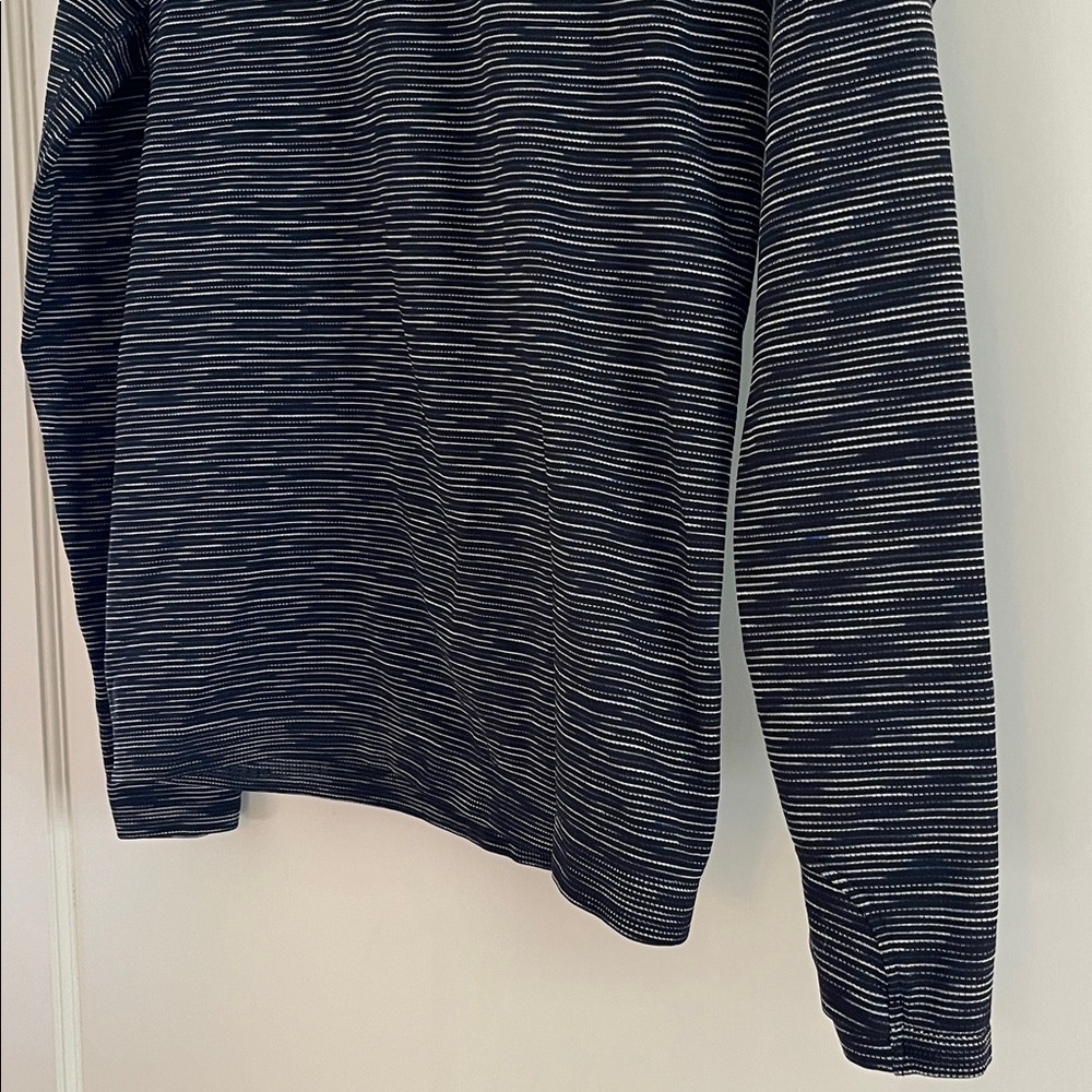 Athleta | Momentum Spacedye Top | Black/Blue | Size M - Picture 5 of 10